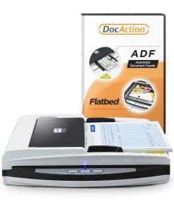 Plustek PL4080 - Escáner de alta velocidad y versátil, de