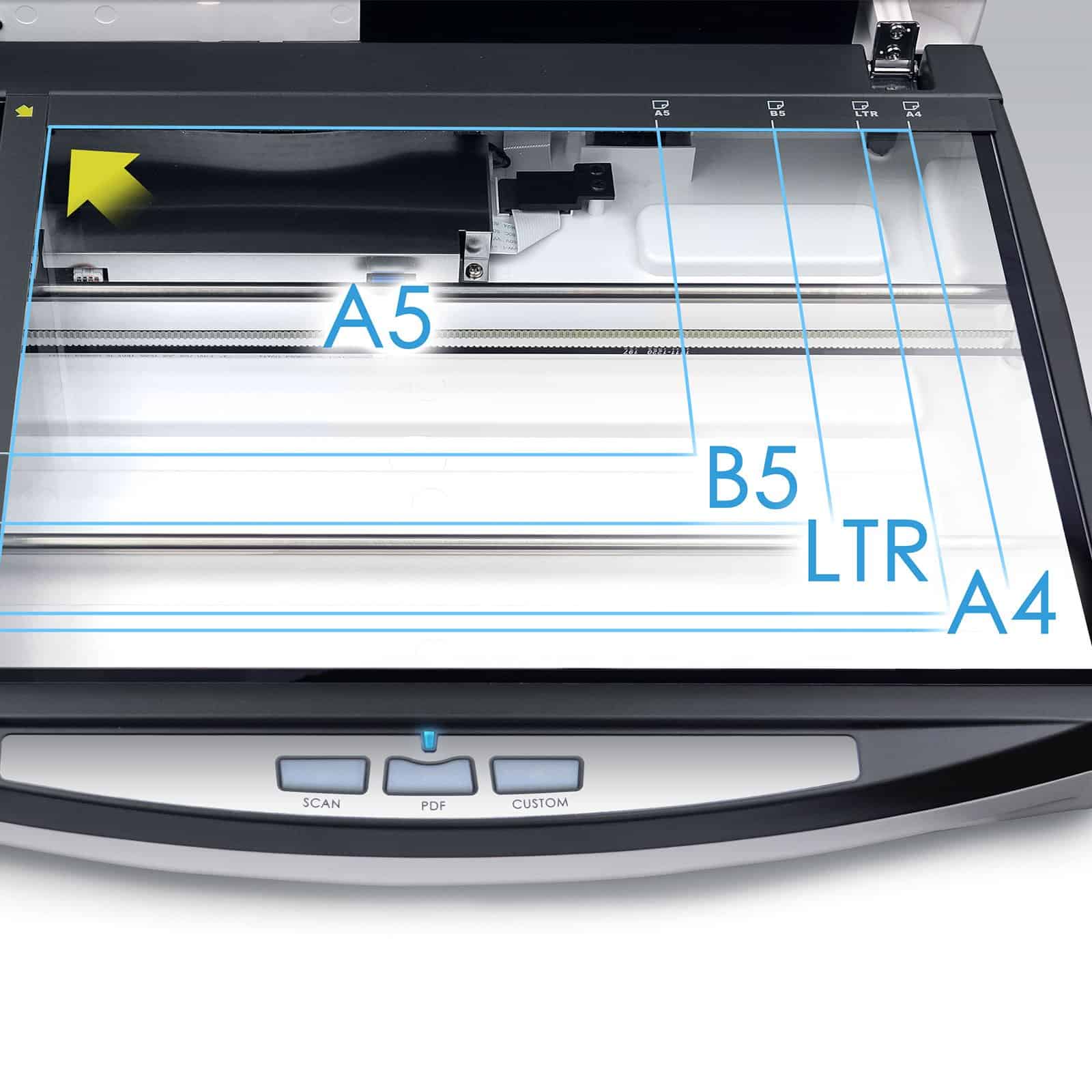 Plustek PL4080 - Escáner de alta velocidad y versátil, de - Imagen 6
