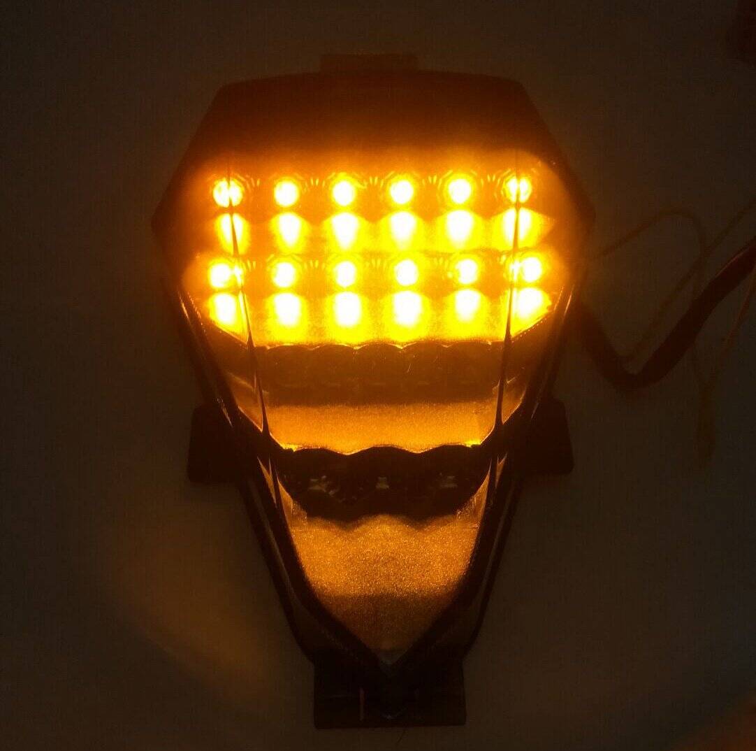 TASWK 2008-2012 Yamaha YZF R6 Luces traseras LED - Imagen 8