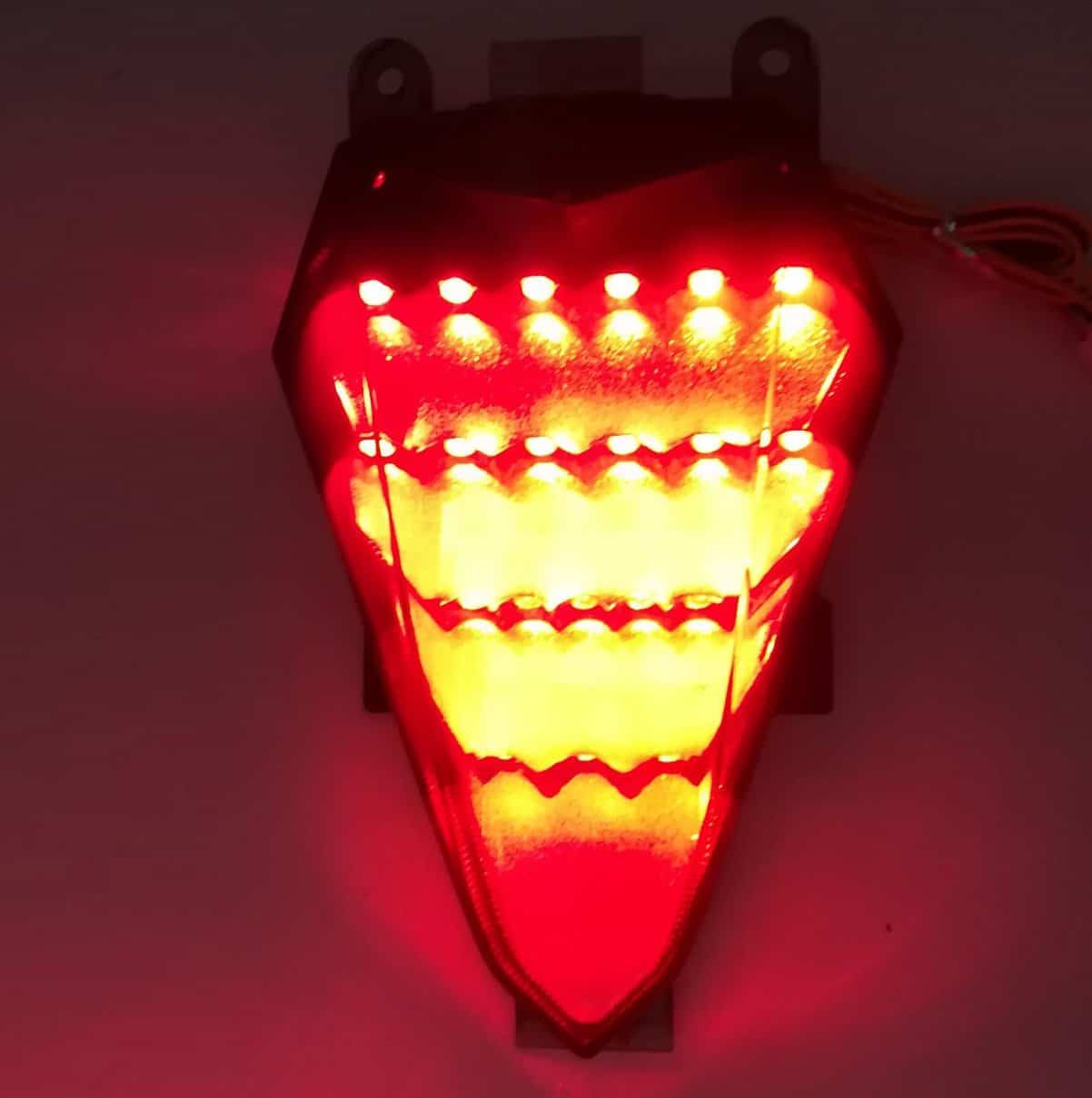 TASWK 2008-2012 Yamaha YZF R6 Luces traseras LED - Imagen 6