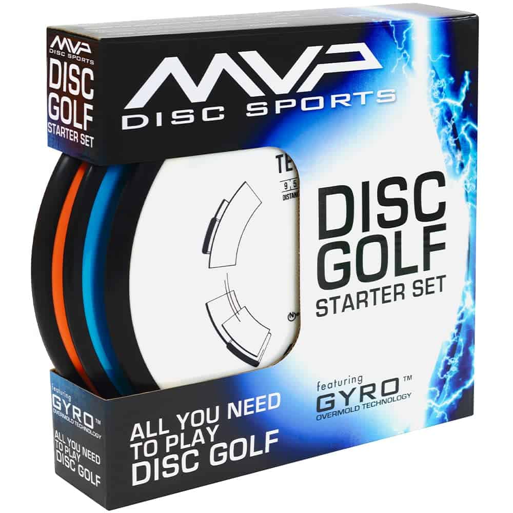 MVP Disc Sports Set de Inicio Premium de Disco Golf de 3