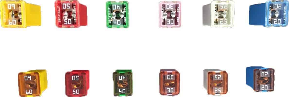 Kit de Fusibles de Repuesto Low y Tall/STD Profile JCASE - Imagen 5