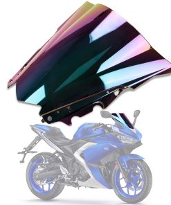 PSLER Parabrisas Doble Burbuja para YZF R3 R25 2014-2018