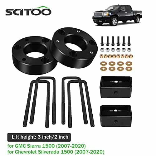 Kit de elevación de nivelación SCITOO 3 pulgadas delanteras - Imagen 9