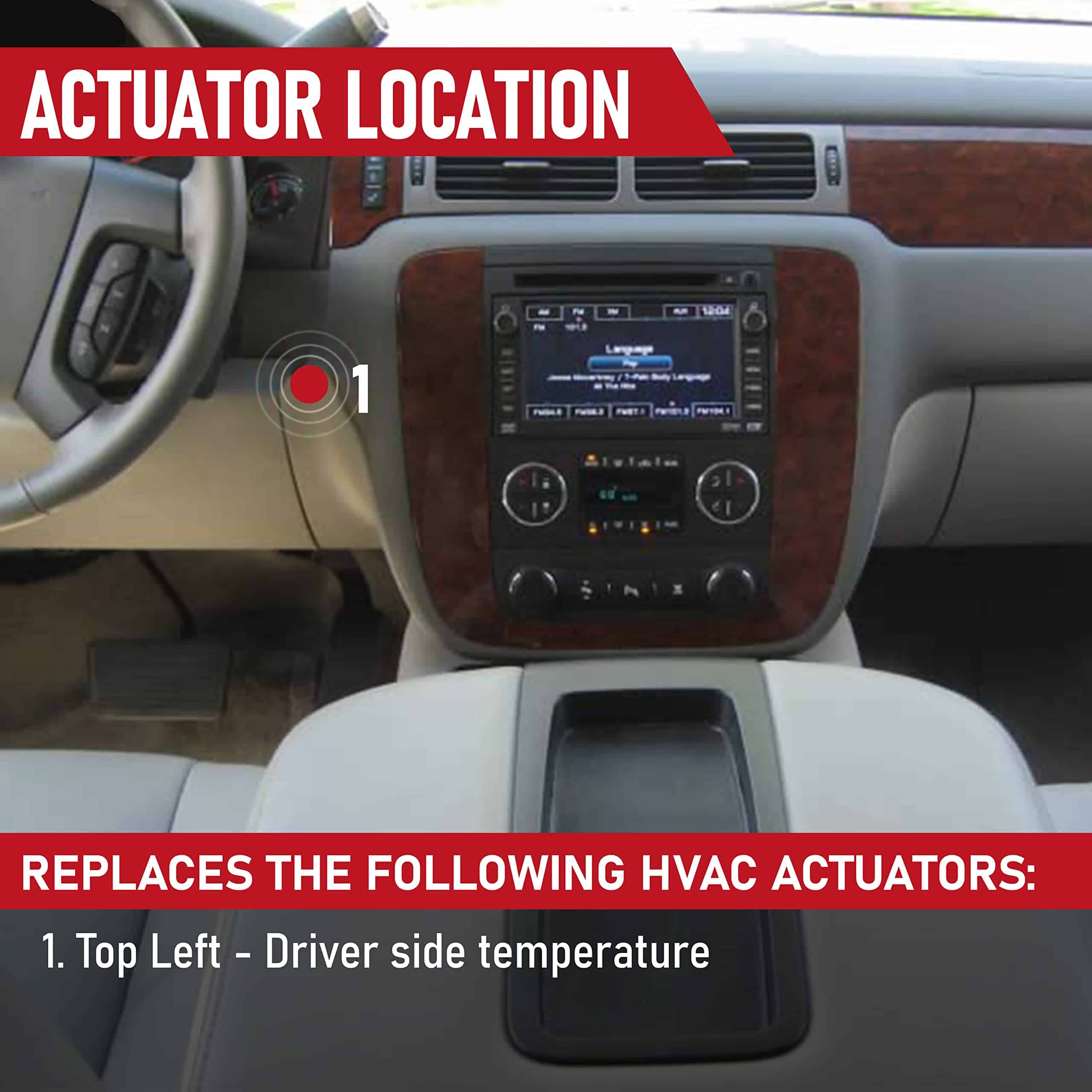 Actuador de Puerta de Mezcla de Aire HVAC - Reemplaza - Imagen 4