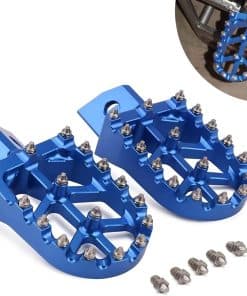 JFG RACING Reposapiés para Motocicleta CNC para YZ80 YZ125