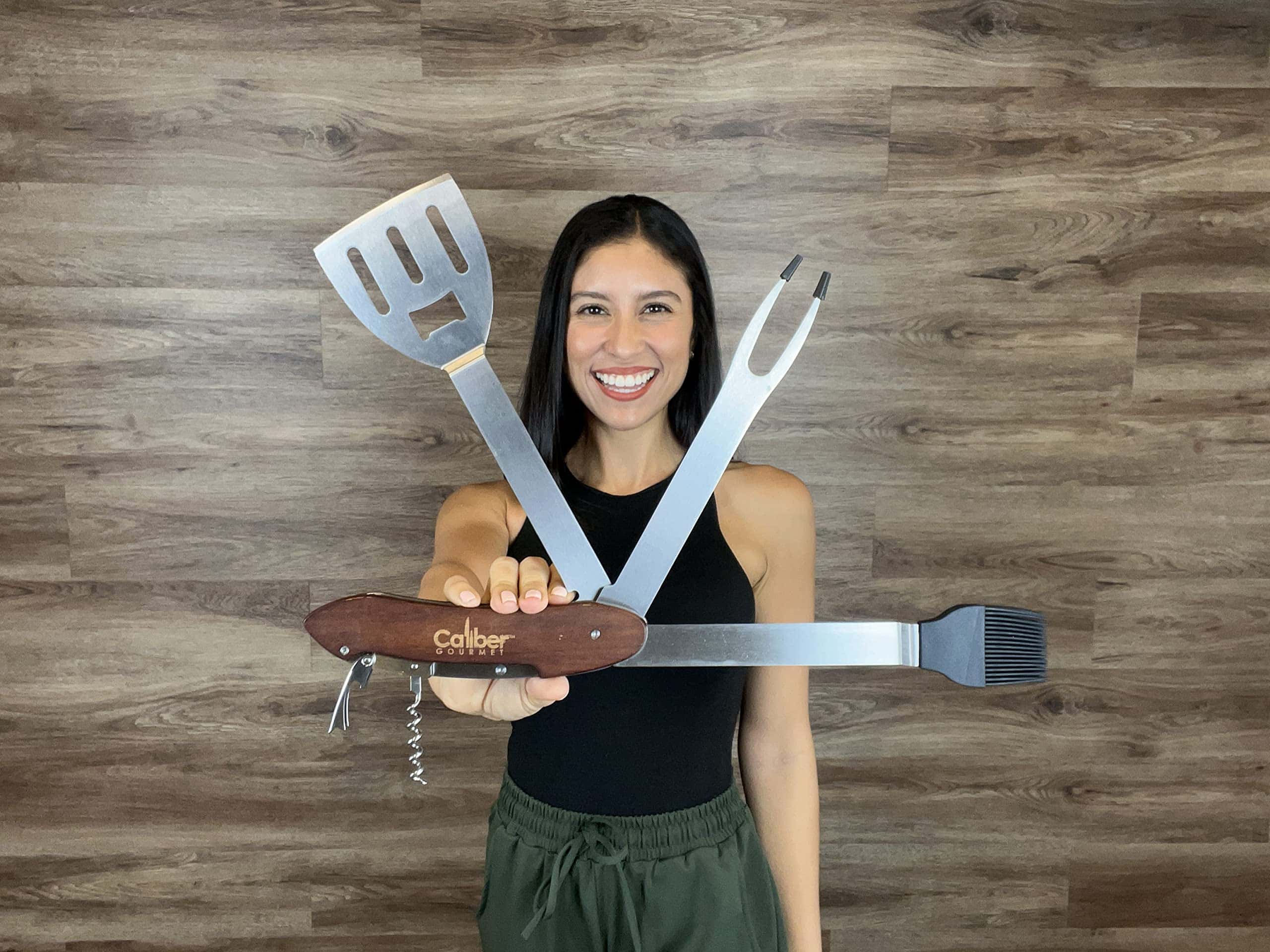 Juego de Herramientas para Barbacoa 5 en 1 Caliber Gourmet, - Imagen 9