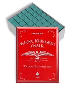 Tiza Premium para taco de billar Silver Cup National