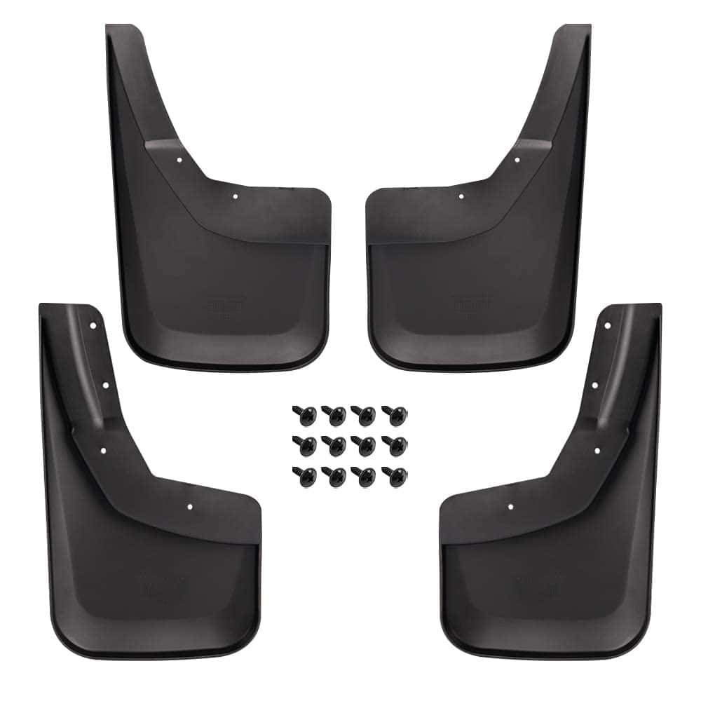 PIT66 4Pack Front+Rear Mud Flaps Splash Guards Wheel Fender