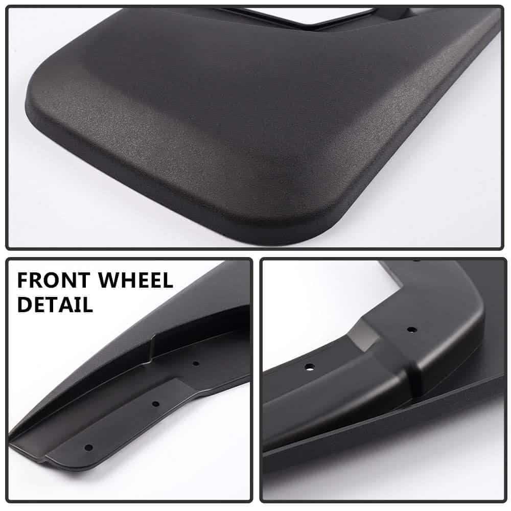 PIT66 4Pack Front+Rear Mud Flaps Splash Guards Wheel Fender - Imagen 4