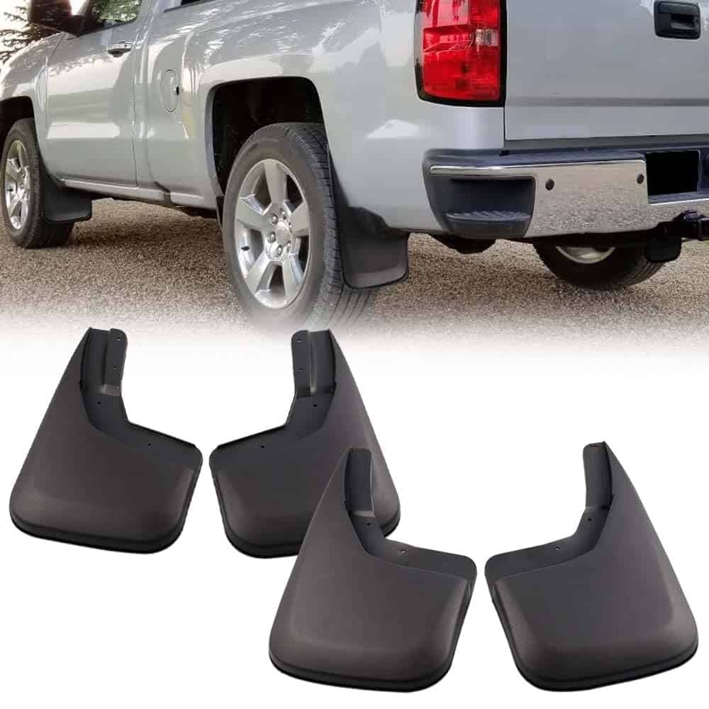 PIT66 4Pack Front+Rear Mud Flaps Splash Guards Wheel Fender - Imagen 3