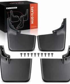 Conjunto de 4PCS de guardabarros de barro con herrajes para