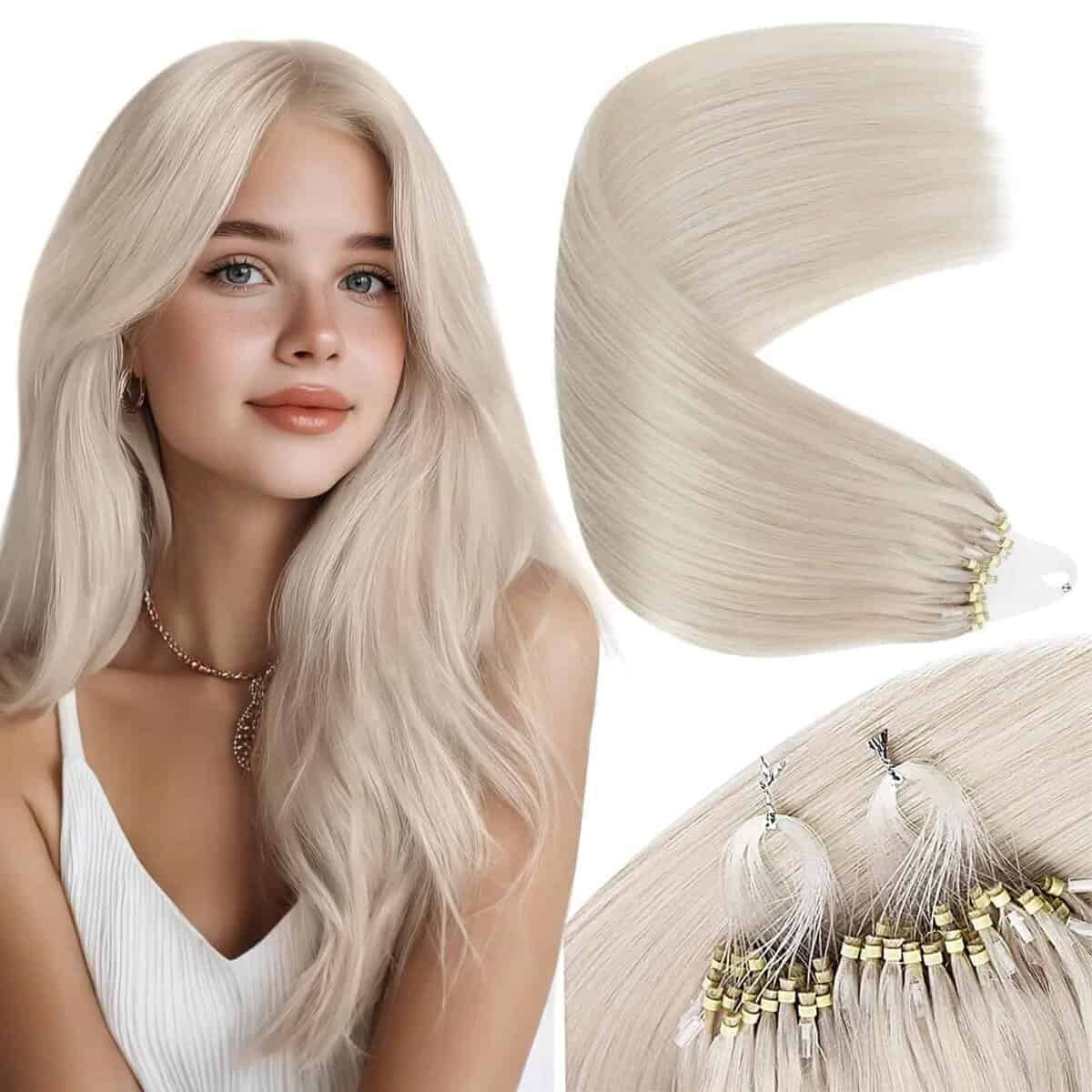 Extensiones de Cabello Micro Ring Sunny Hair Cabello Humano