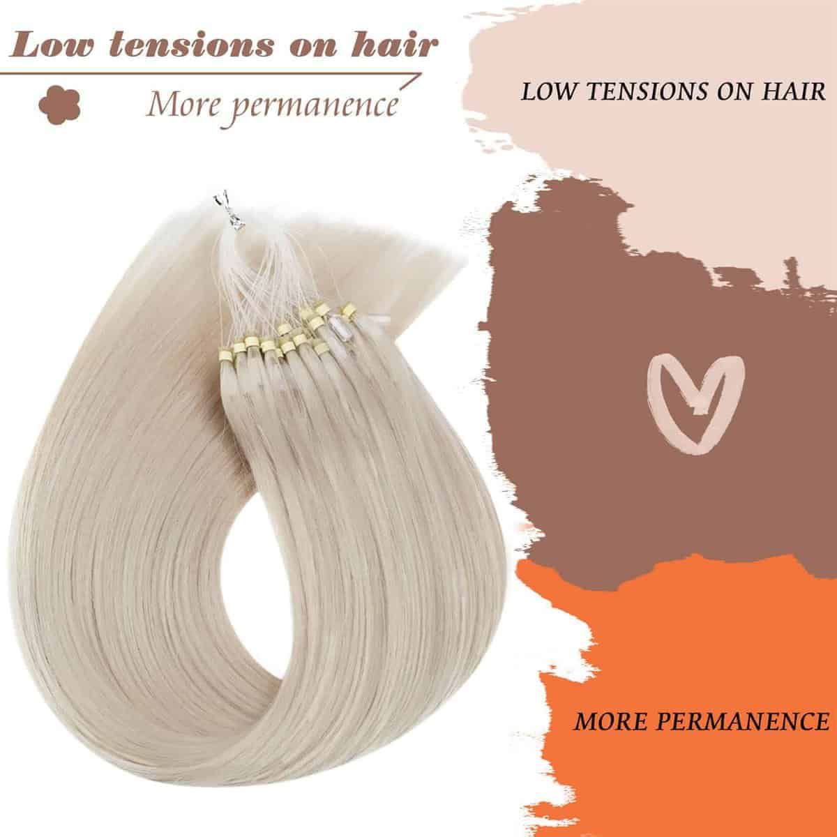 Extensiones de Cabello Micro Ring Sunny Hair Cabello Humano - Imagen 6