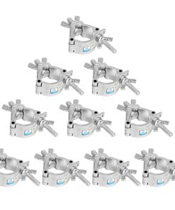 Paquete de 10 Abrazaderas de Iluminación de Escenario de