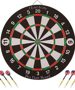 Tablero de dardos HoveBeaty, Juego de dardos con 6 dardos