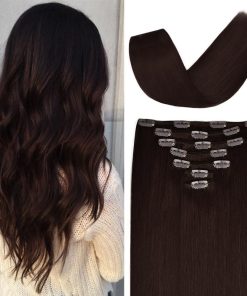 Extensiones de Cabello Humano Clip de 18 pulgadas - 70g 7