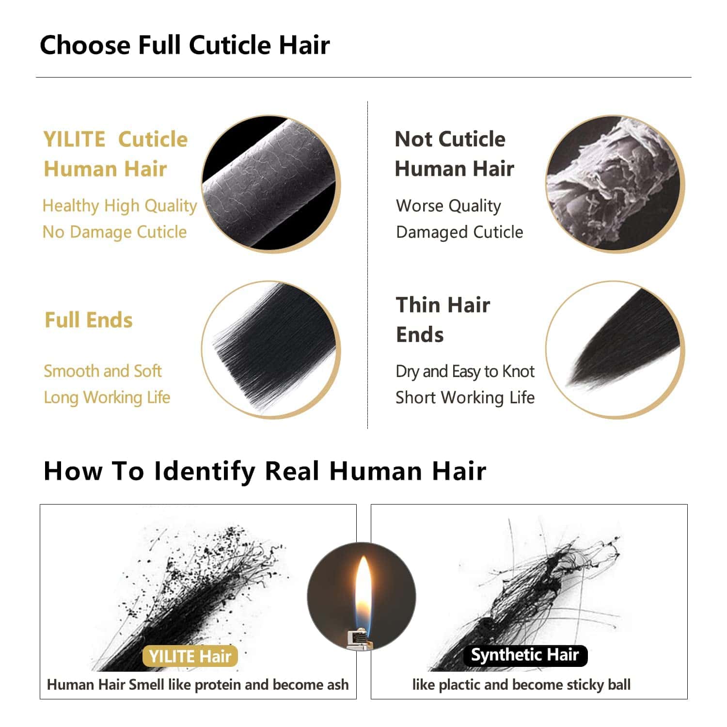 Extensiones de Cabello Humano YILITE Tape in Silky Straight - Imagen 6