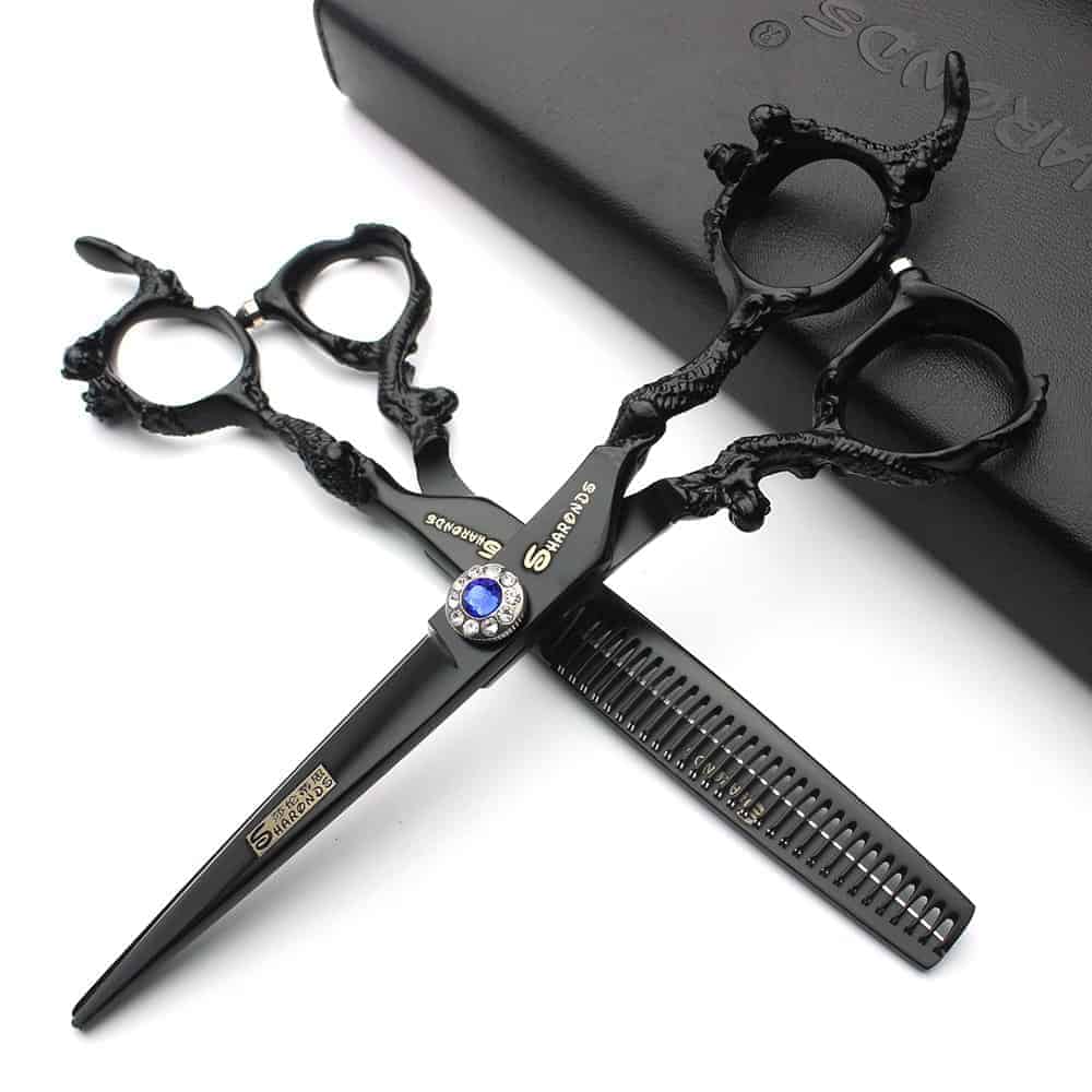 Juego de tijeras de peluquería profesional de 6 pulgadas de
