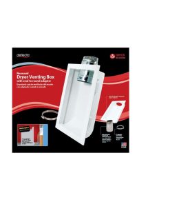 Caja de Ventilación para Secadora Deflect-O 4" BLANCO