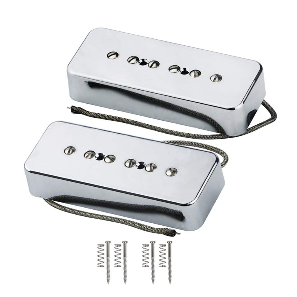 Set de pastillas de bobina simple FLEOR Alnico 5 Soap Bar