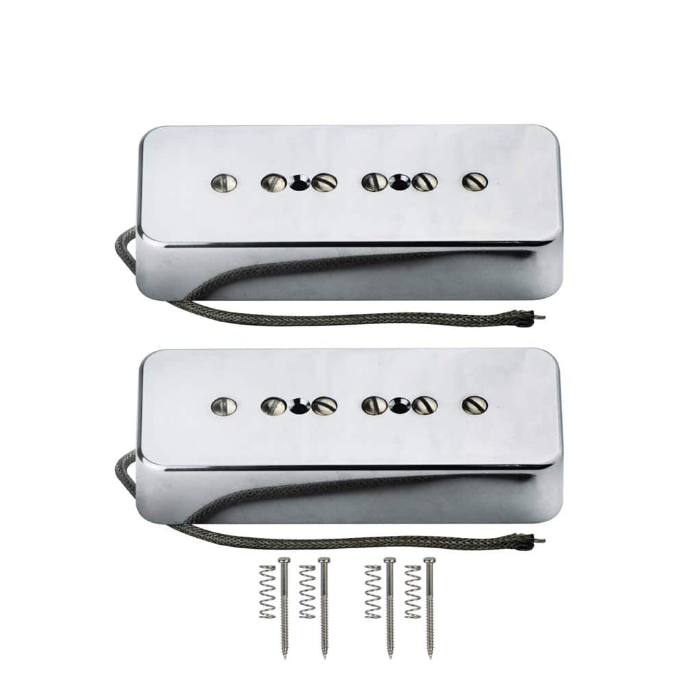 Set de pastillas de bobina simple FLEOR Alnico 5 Soap Bar - Imagen 3