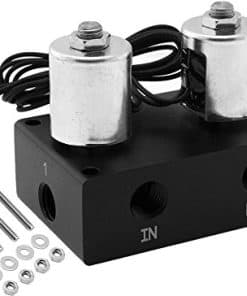 Kit de Válvula de Suspensión de Aire Vixen 1/4" NPT con 2