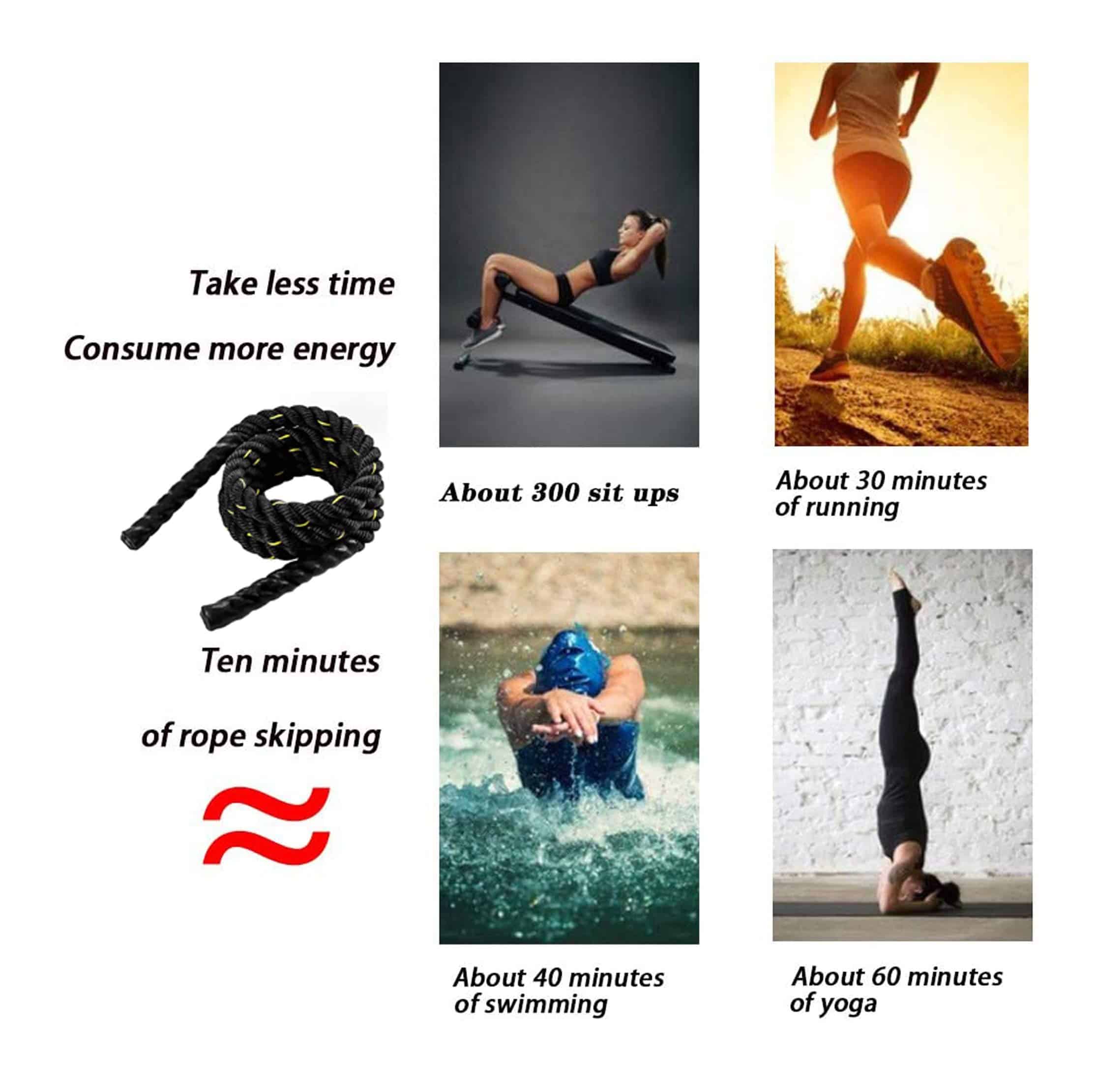 Cuerda para Saltar Ponderada TONYKO Cuerda para Saltar - Imagen 4