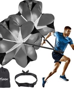 Entrenamiento de Velocidad en Carreras, 2 Paracaídas de