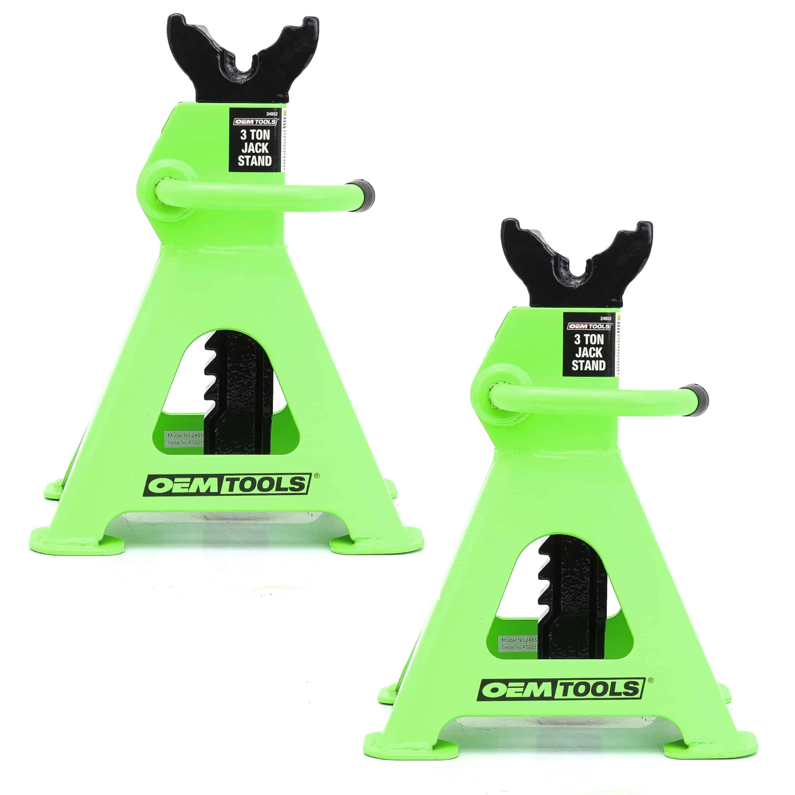 Juego de 2 Soportes de Gato de 3 Toneladas OEMTOOLS 24852,