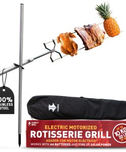 KANKA Parrilla de Asador - Kit de Asador Eléctrico