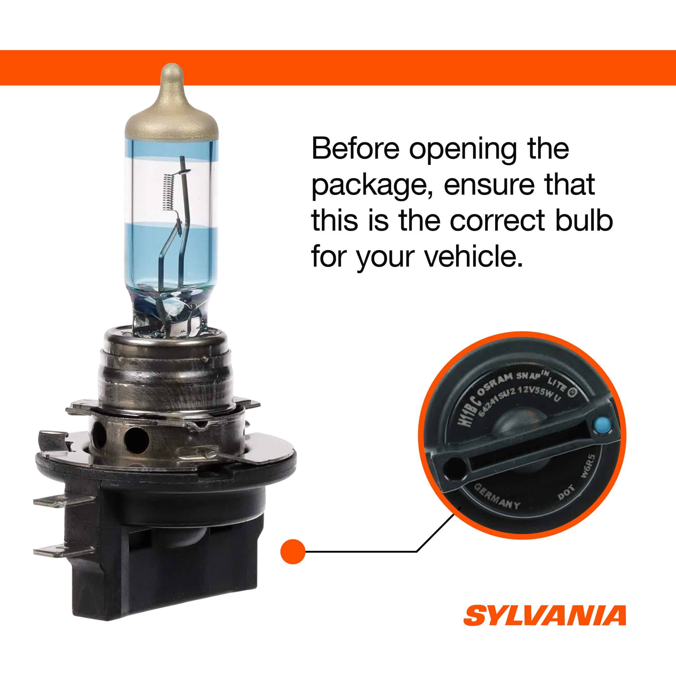 SYLVANIA - H11B SilverStar Ultra - Bombilla de faro - Imagen 6
