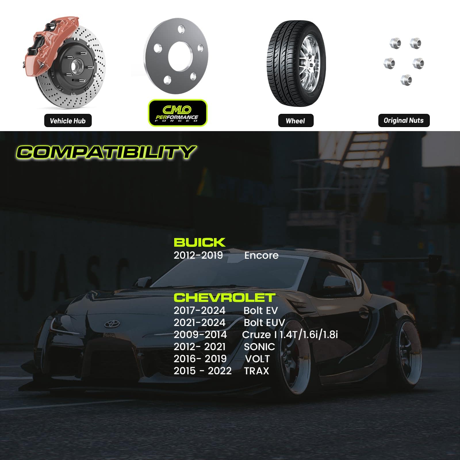 Espaciadores de rueda hubcéntricos de 8mm Customadeonly - Imagen 5