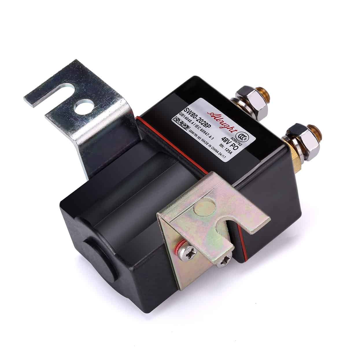 Solenoid Albright de 48 Voltios, 4 Terminales para Carrito - Imagen 7