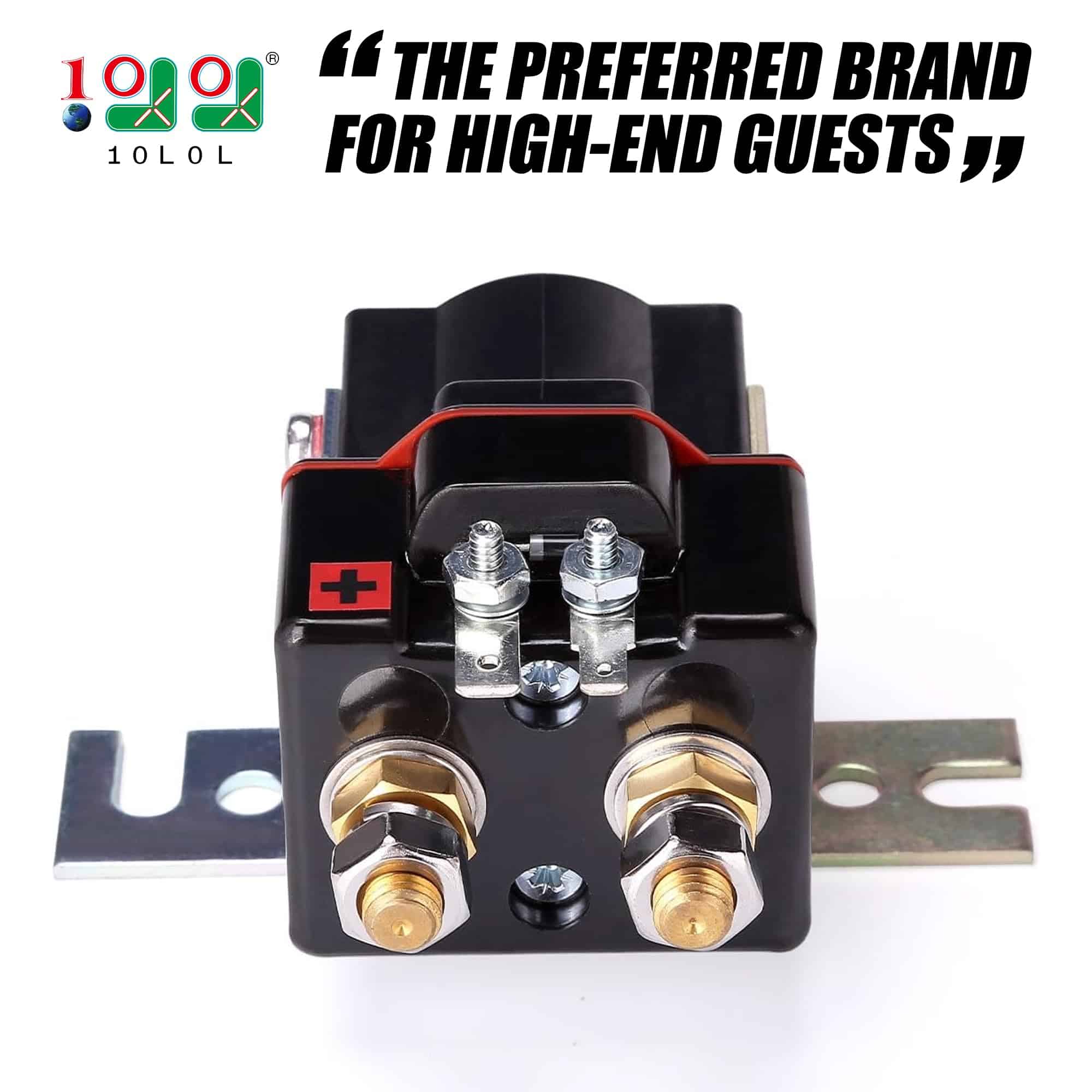 Solenoid Albright de 48 Voltios, 4 Terminales para Carrito - Imagen 3