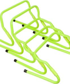 Set de 5 vallas de velocidad ajustables en altura (8" y 12"