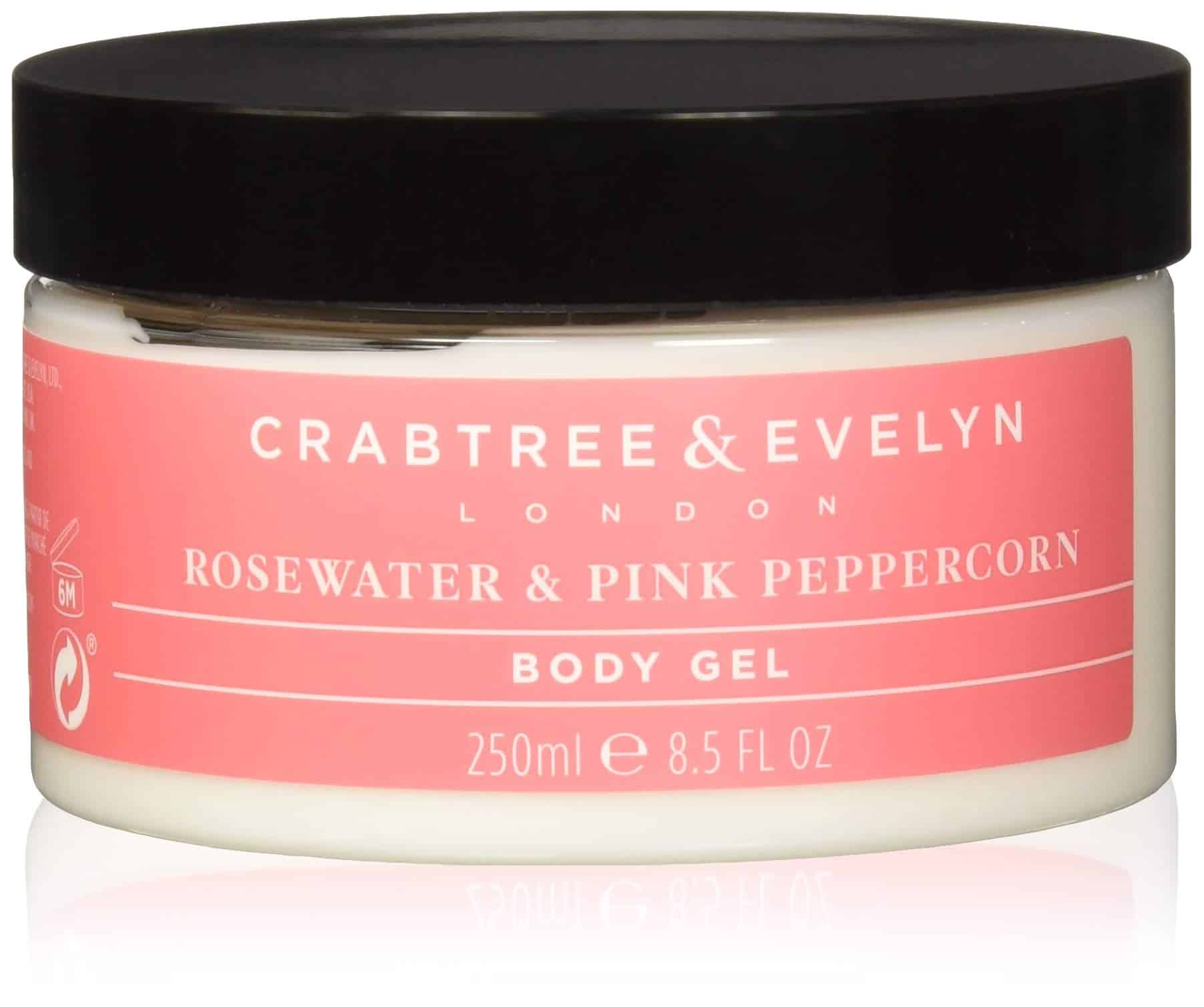 Gel Corporal Crabtree & Evelyn, Rosas y Pimienta Rosa, 8.5