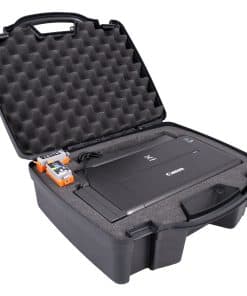 Estuche de Viaje CASEMATIX Negro Compatible con Impresora