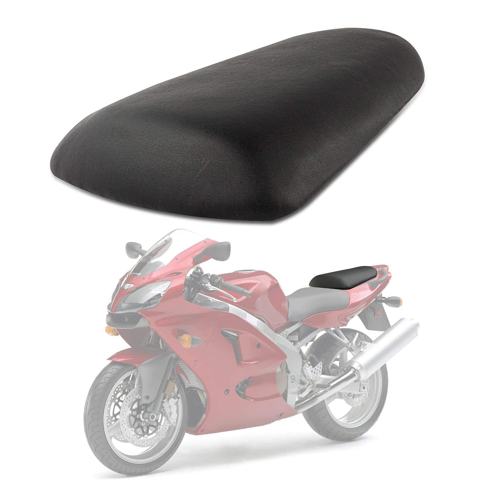 Asiento de pasajero trasero de motocicleta Almohadilla para