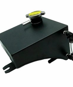 Tanque de desbordamiento de refrigerante de aluminio negro