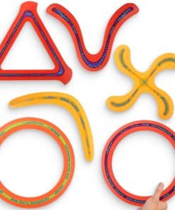 Combo Pack de 6 Discos, Anillos y Boomerangs Deportivos de