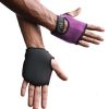Guantes antideslizantes acolchados -Rich Plum