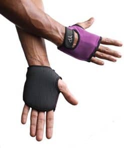 Guantes antideslizantes acolchados -Rich Plum