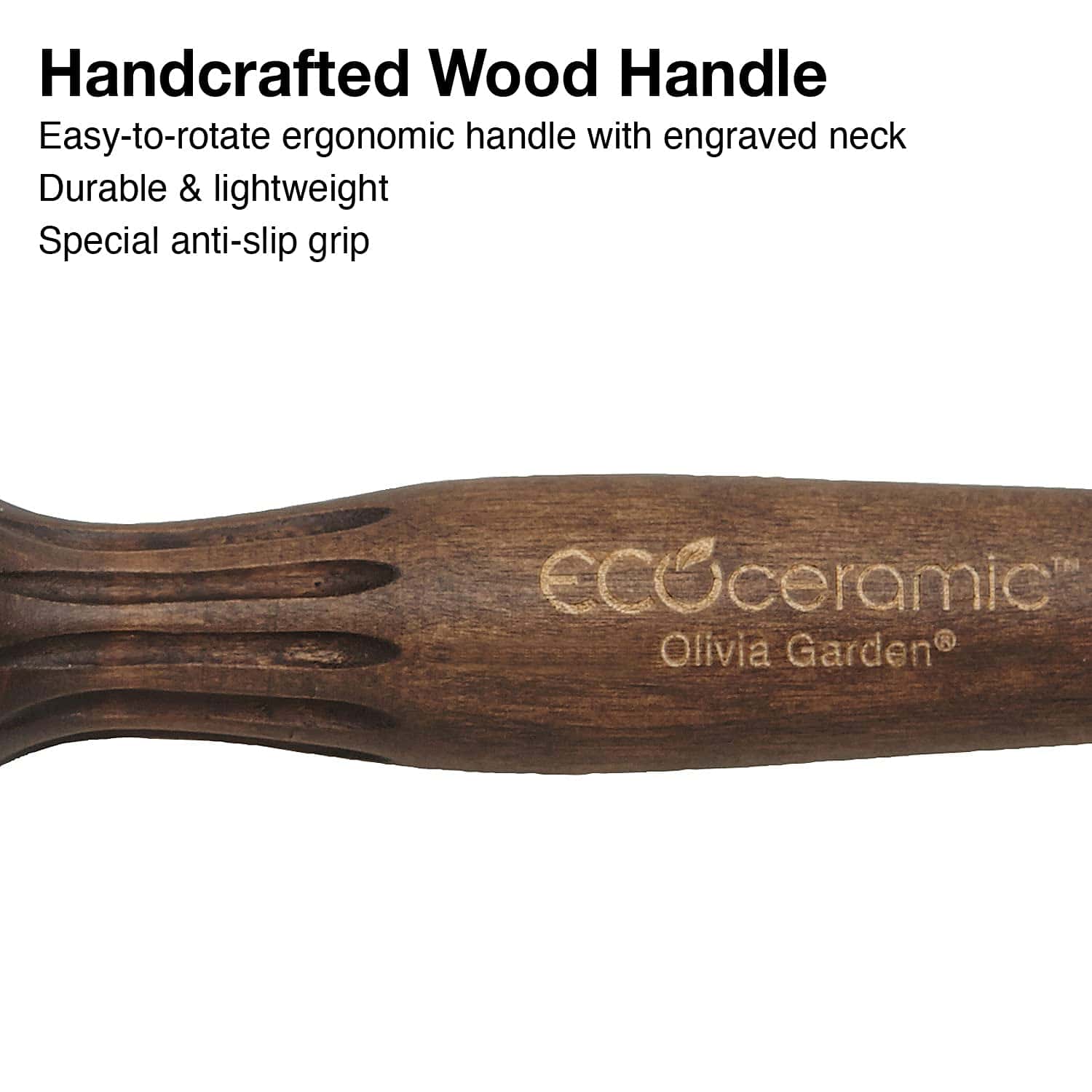 Cepillo térmico redondo Olivia Garden Ecoceramic de cerdas - Imagen 6