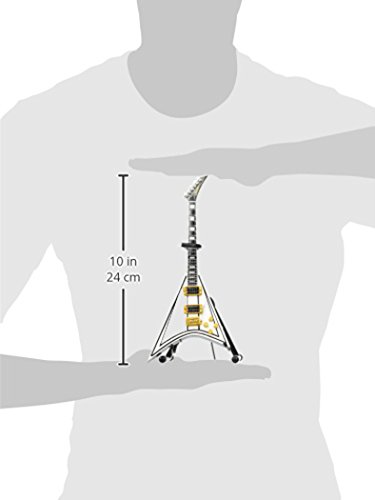 Mini Guitarra Axe Heaven RR-086 Randy Rhoads White Flying V - Imagen 3