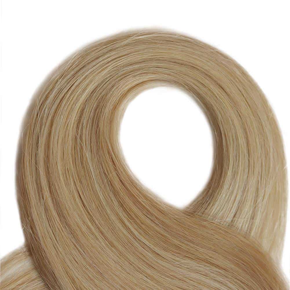 Extensiones de Cabello Real Clip en Rubias Mezcladas - Imagen 5