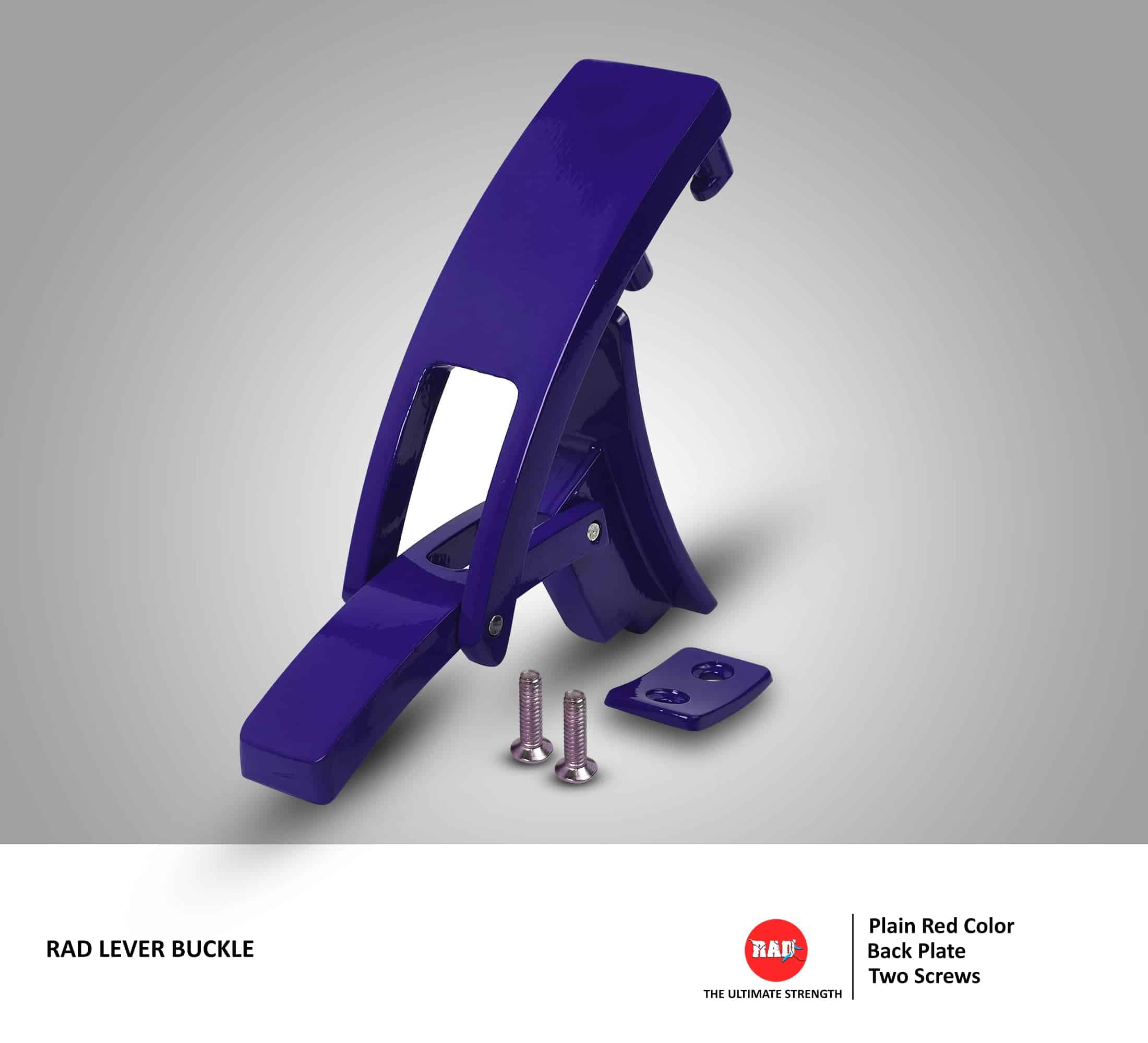 RAD Hebilla de Palanca de Acero para Cinturones de - Imagen 3