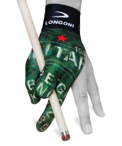 Guante militar de billar LONGONI POOL CUE Fancy Military 2