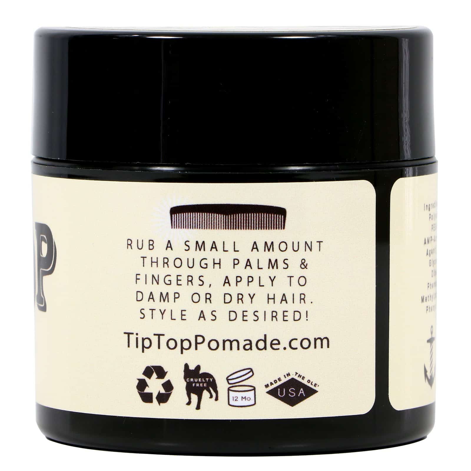 Pomada para el cabello TipTop Original a base de agua - Imagen 4