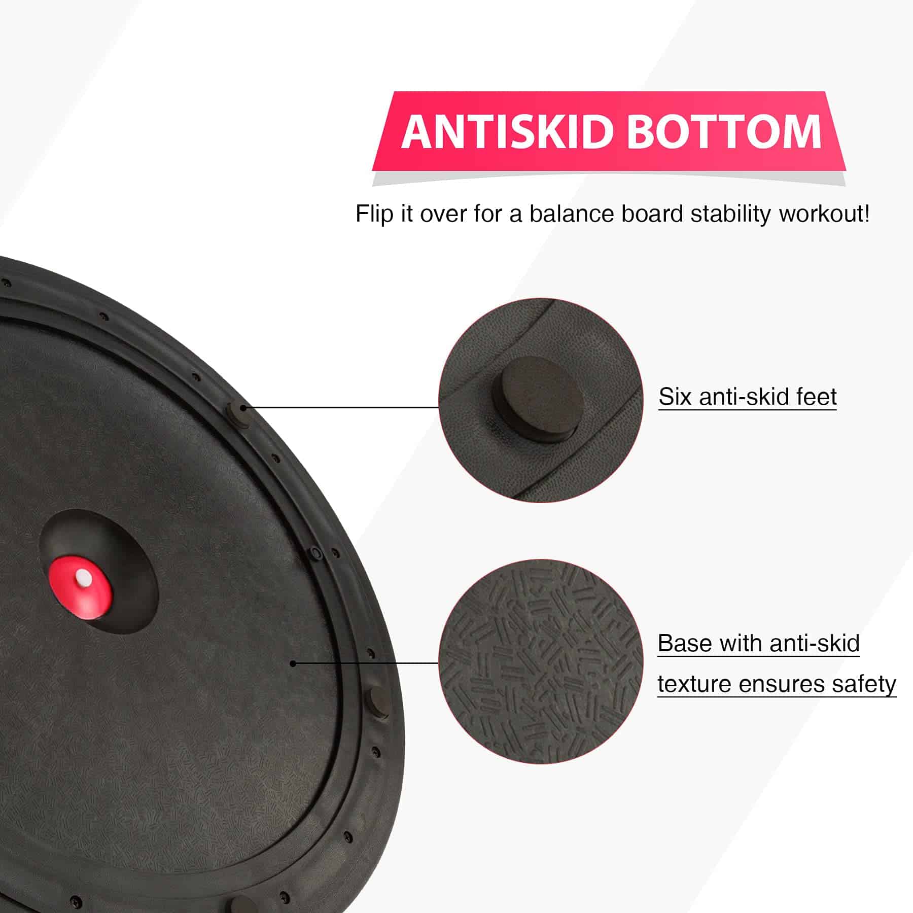 Entrenador de Pelota de Equilibrio ZELUS con Bandas de - Imagen 5